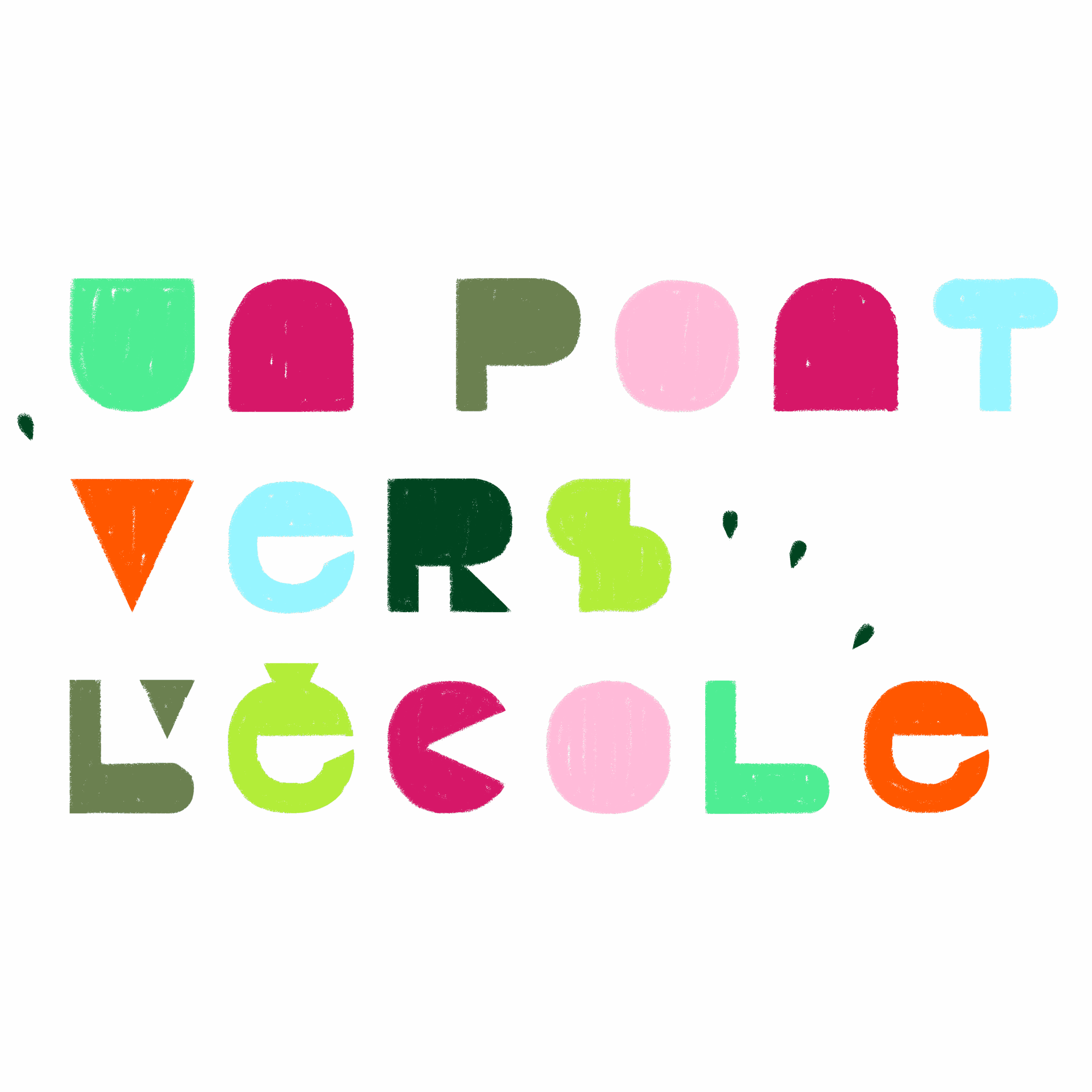 Un pont vers l'école